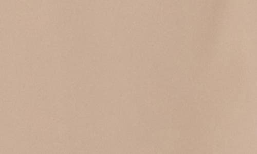Donna Morgan For Maggy Three-quarter Sleeve Faux Wrap Midi Dress In Champagne