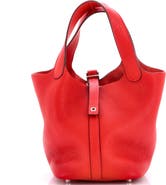 Pre-Owned Hermes Picotin Lock Bag Clemence PM