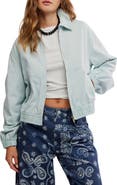 Free People Birdie Cotton Bomber Jacket