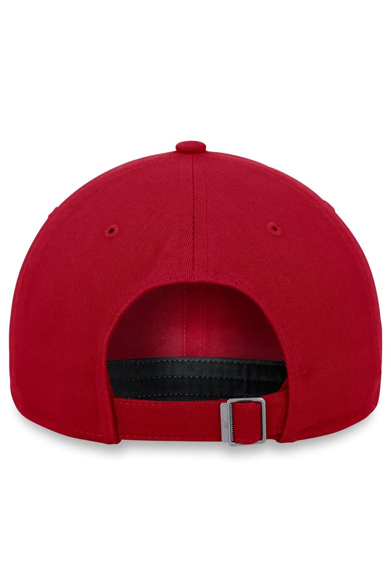 Men's Nike  Red Los Angeles Angels Club Adjustable Hat, Alternate, color, Red