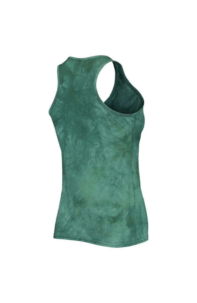 CONCEPTS SPORT Women's Concepts Sport Green Michigan State Spartans Billboard Tie-Dye Tank Top & Shorts Set, Alternate, color, 