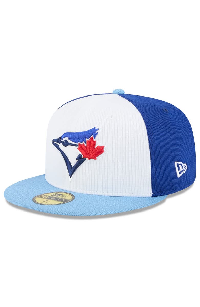 New Era Men's New Era Royal/Powder Blue Toronto Blue Jays 2025 Spring Training 59FIFTY Fitted Hat, Alternate, color,