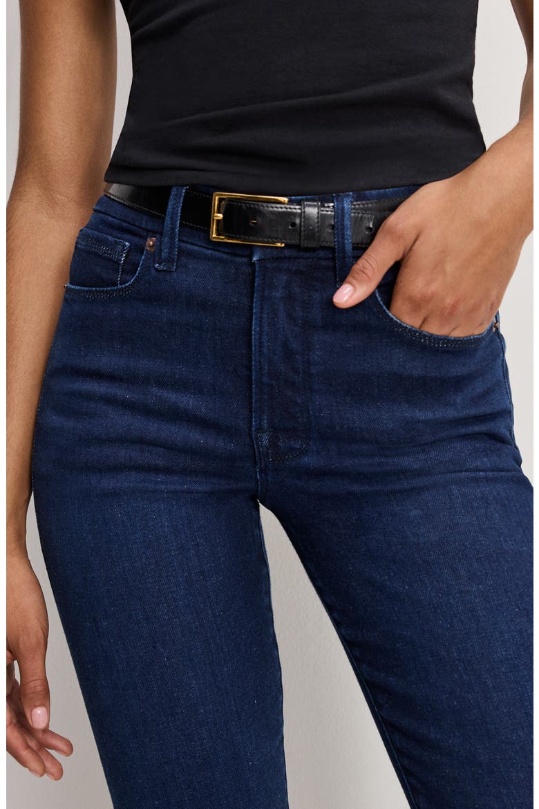 Good Legs High Waist Flare Jeans, Alternate, color, INDIGO1150