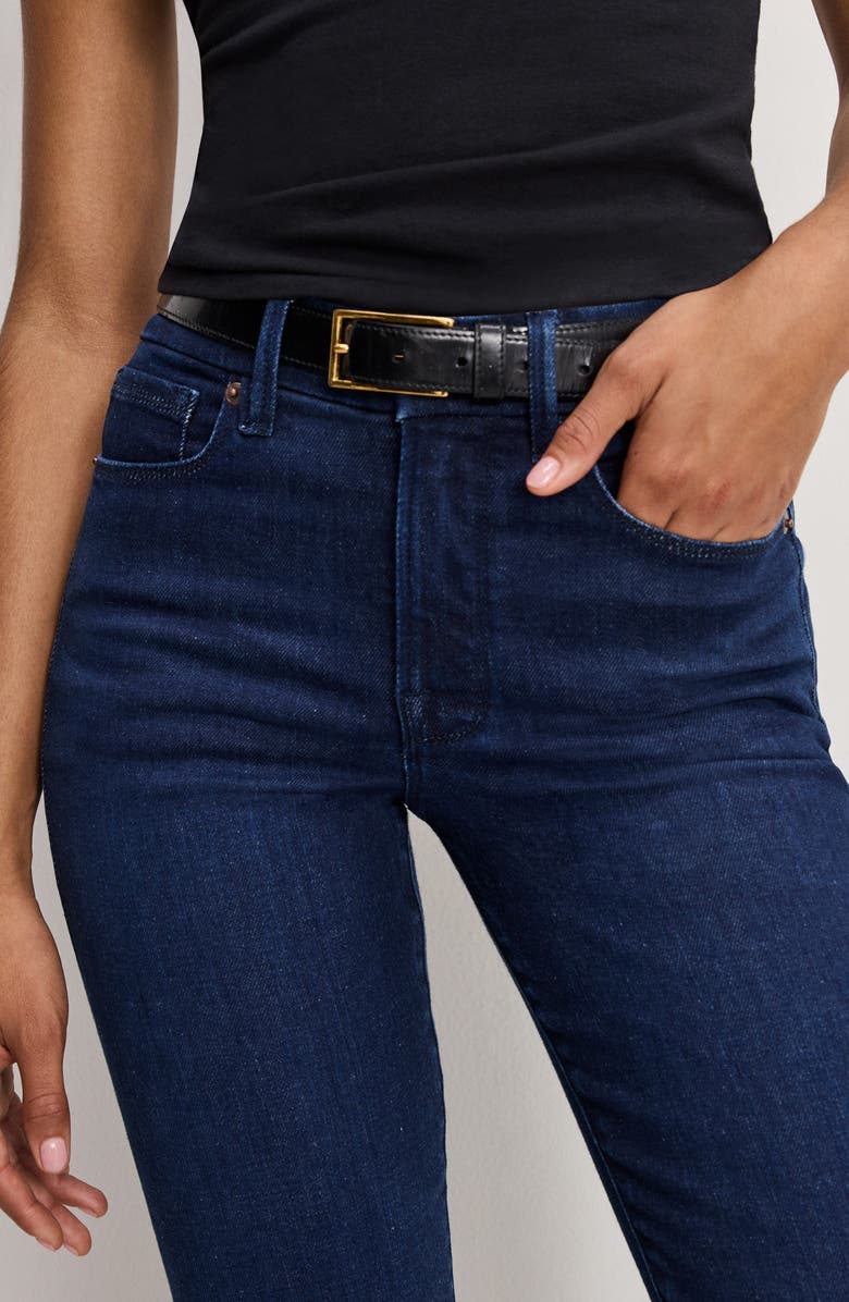 Good American Good Legs High Waist Flare Jeans, Alternate, color, Indigo1150