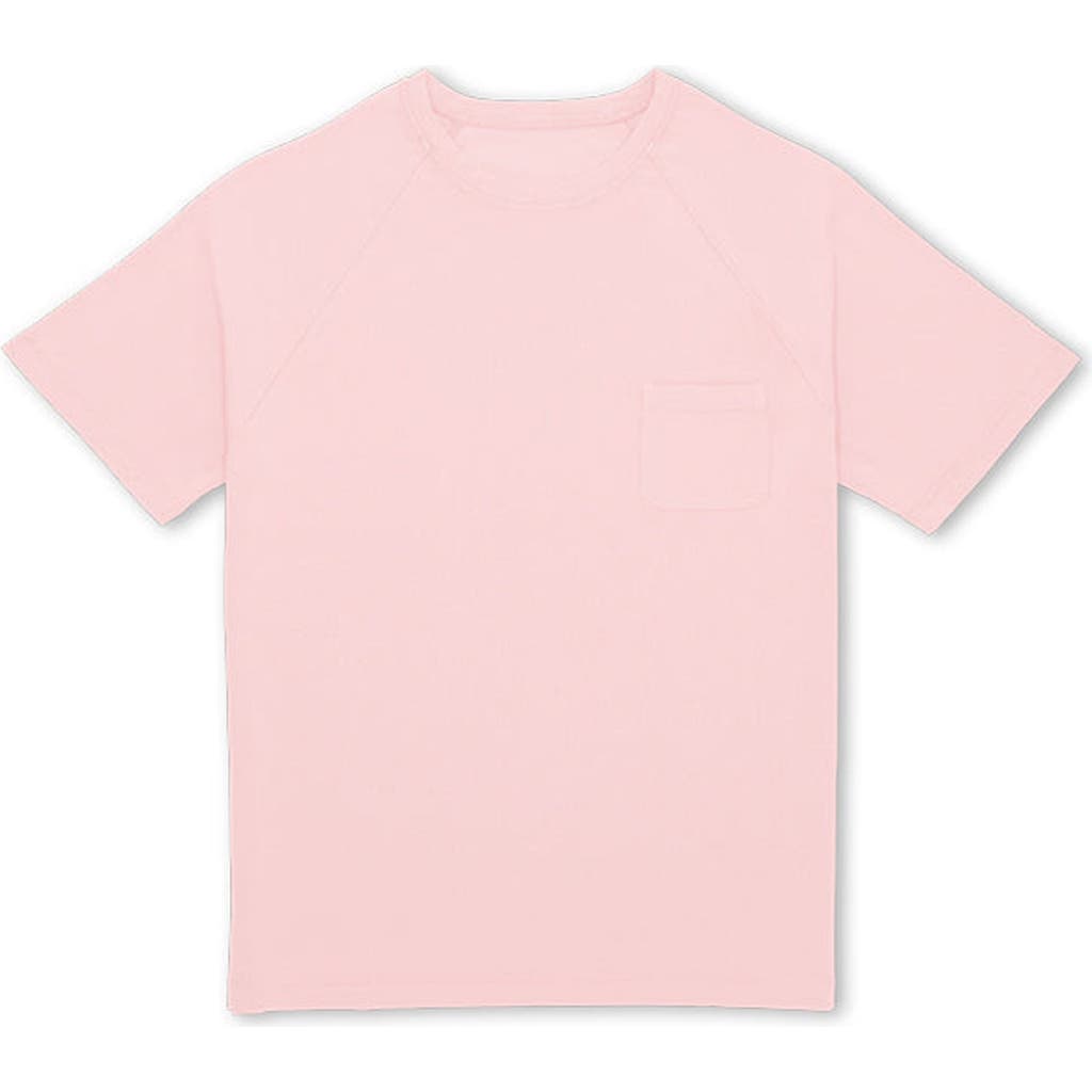 Fortela Vermont Jersey T-shirt With Chest Pocket In Pink