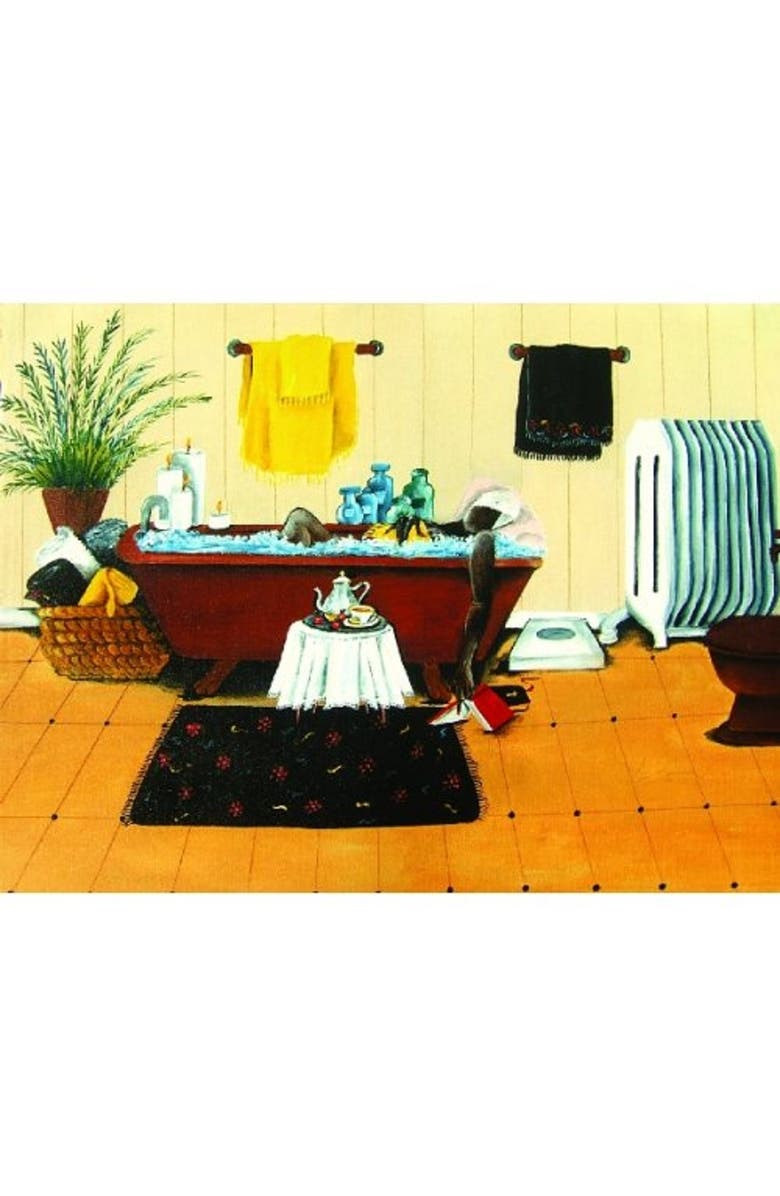 Sunsout Steepin N Soakin 500 piece Jigsaw Puzzle for Adults, Alternate, color, Multicolor