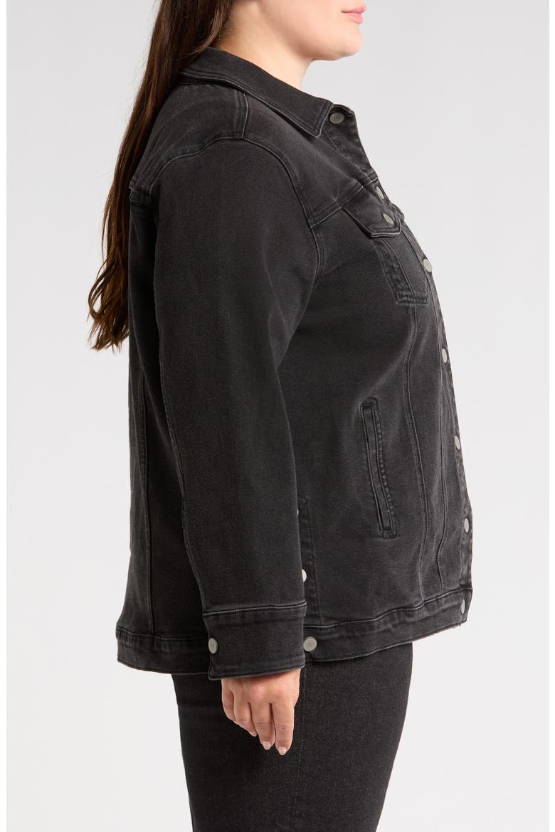 Denim Chore Jacket, Alternate, color, BROKEN BLACK
