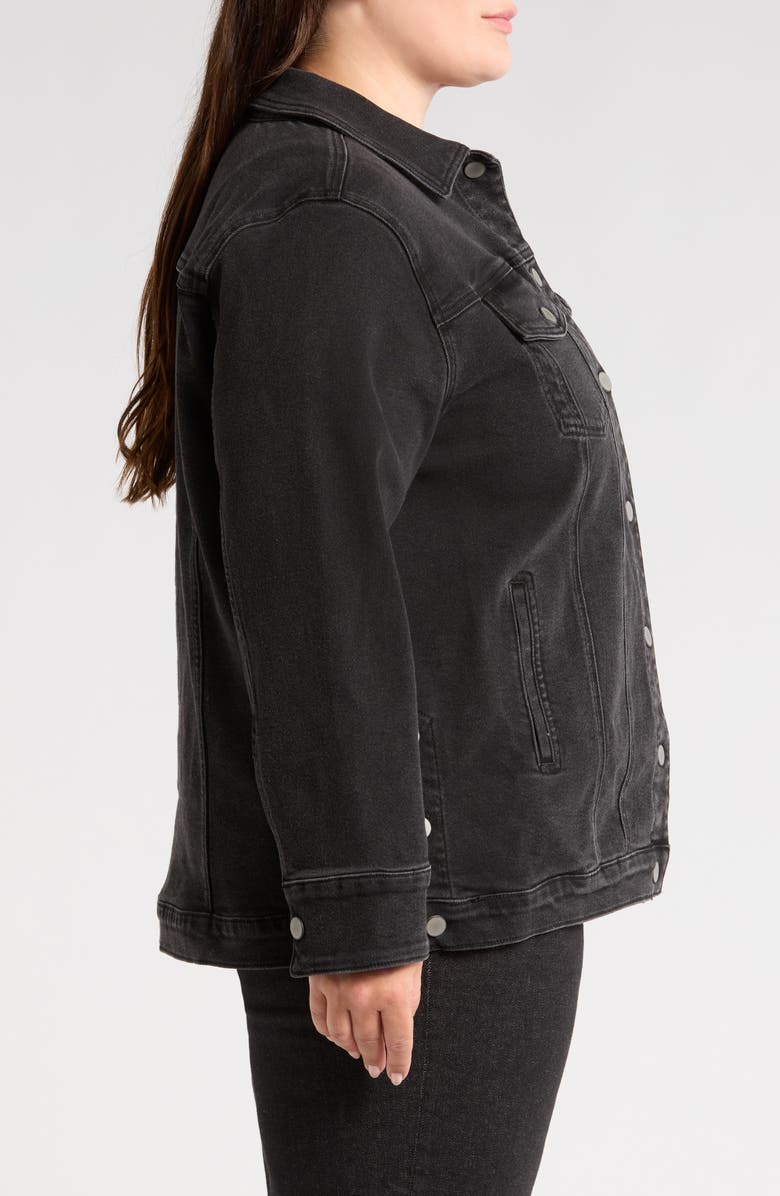 Universal Standard Denim Chore Jacket, Alternate, color,