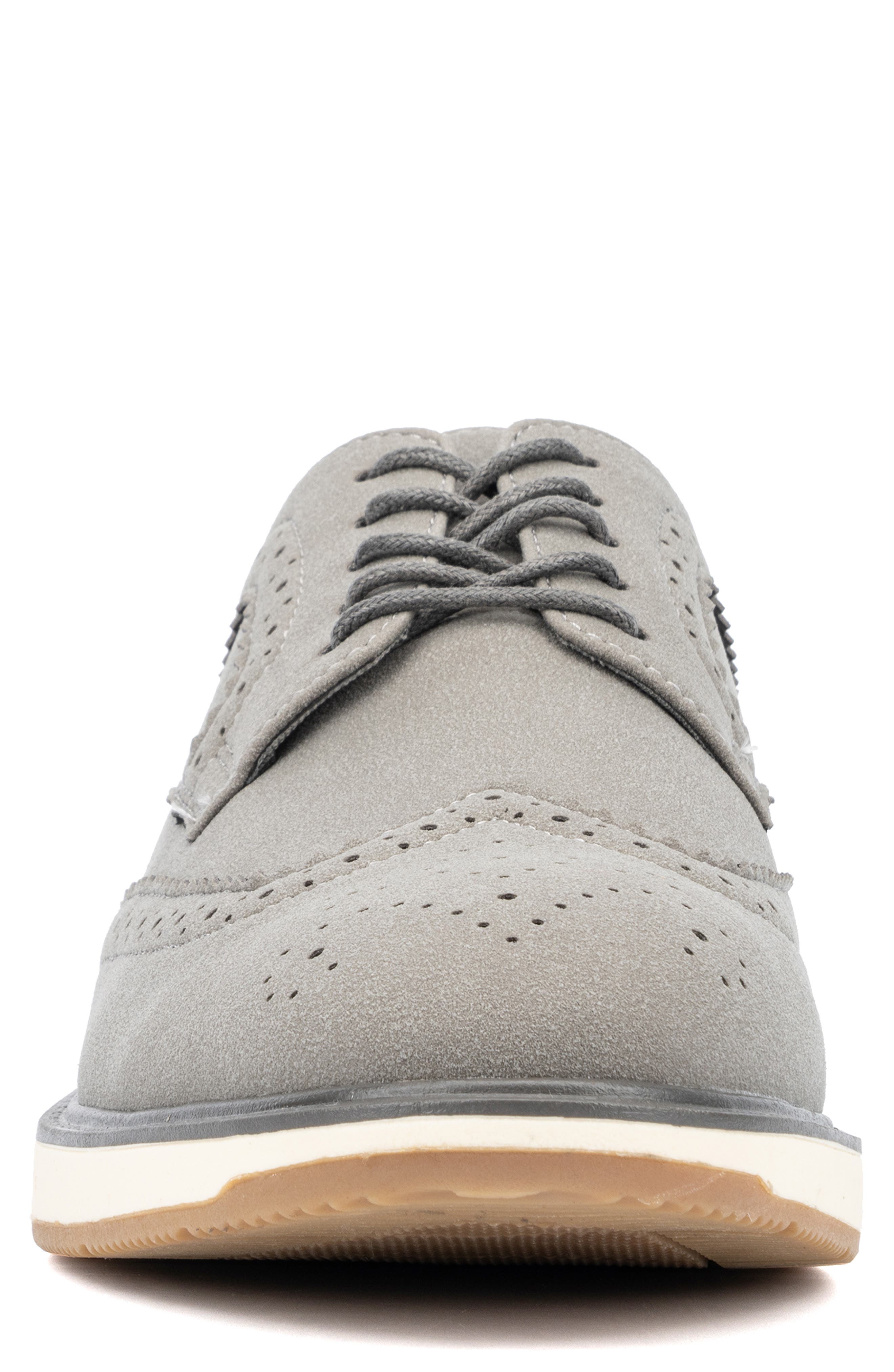 RESERVE FOOTWEAR Cooper Wingtip Derby, Alternate, color, Gray