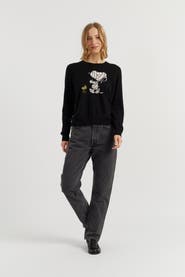 Chinti & Parker Wool-Cashmere Snoopy Mummy Sweater