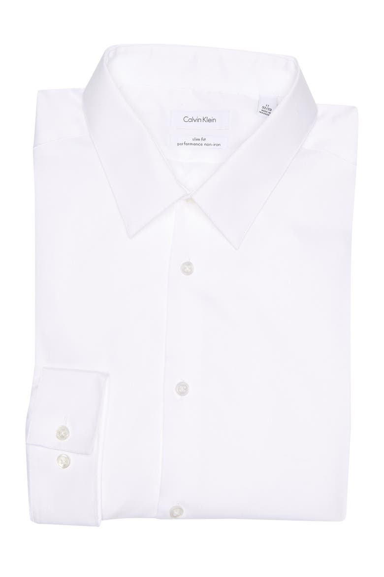 Slim Fit Oxford Dress Shirt, Main, color, BL VLVT