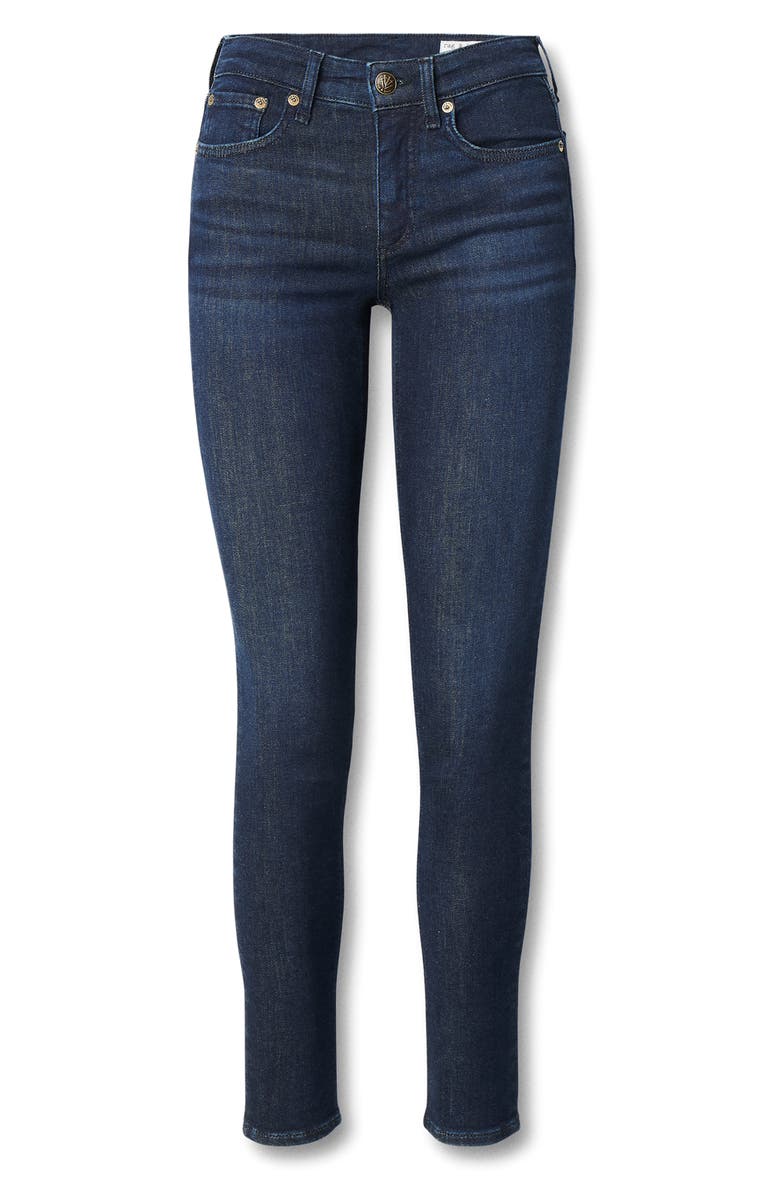 rag & bone Epic Cate Low Rise Ankle Skinny Jeans, Alternate, color, Hillcrest