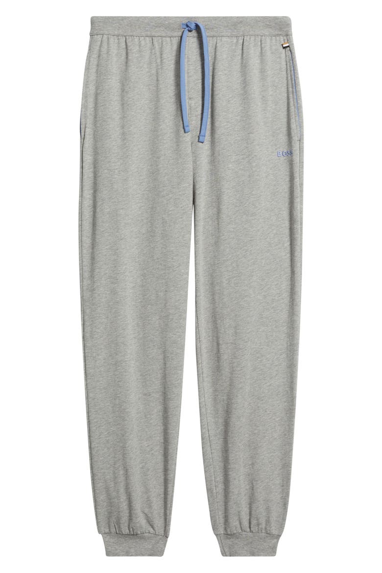Mix Match Stretch Cotton Pajama Joggers, Alternate, color, MEDIUM GREY