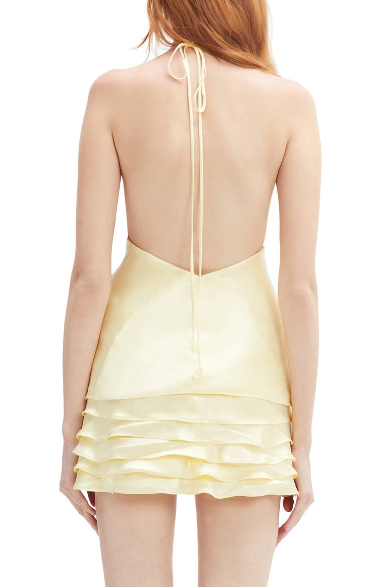 Yve Halter Top, Alternate, color, CANARY YELLOW