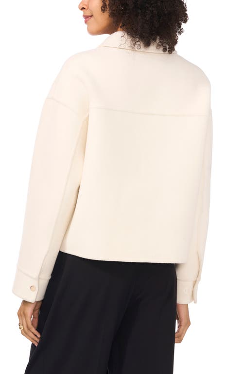 VINCE CAMUTO VINCE CAMUTO PATCH POCKET ZIP JACKET 