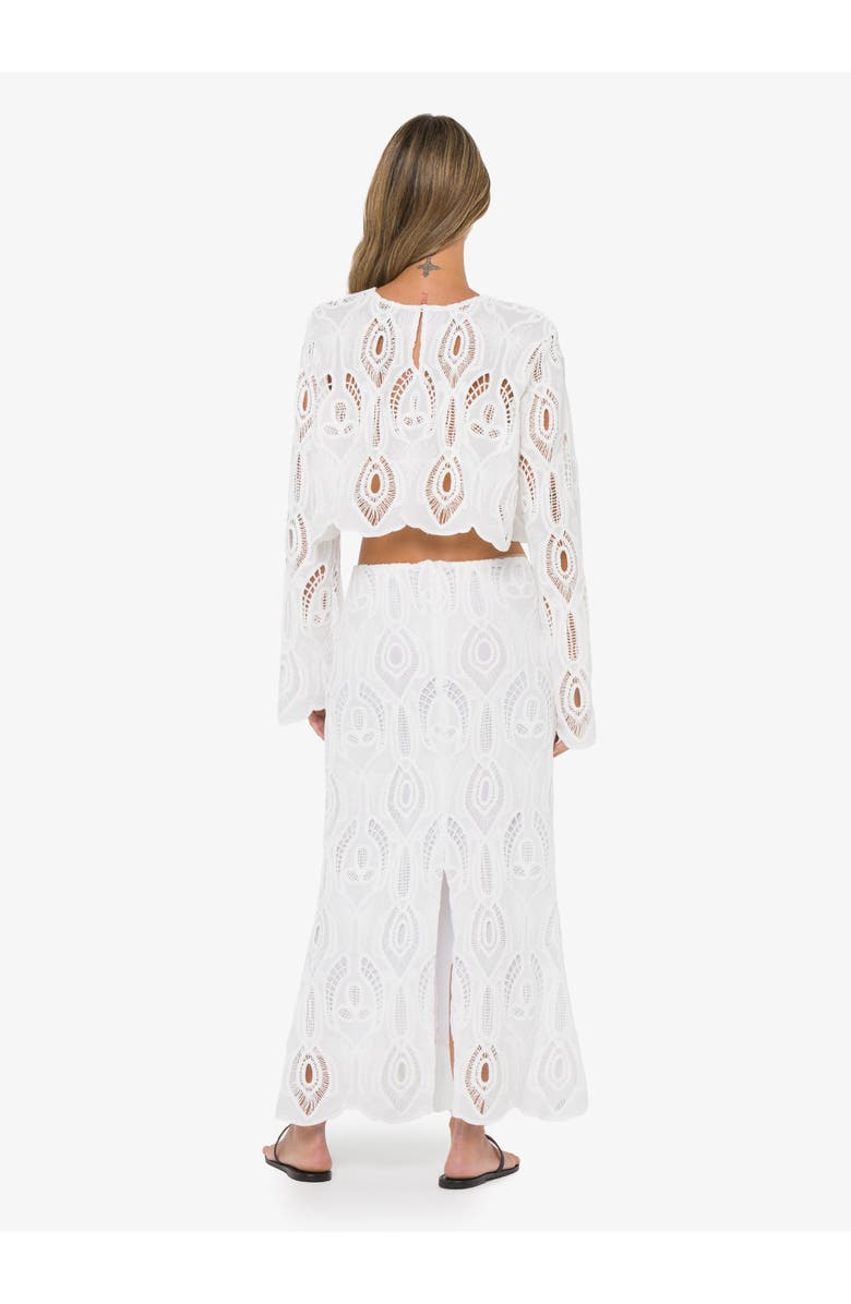 JBQ Kenzie Skirt, Alternate, color, Off White