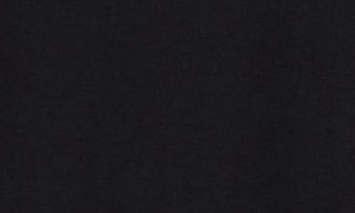 Vince Elbow Sleeve Polo In Black
