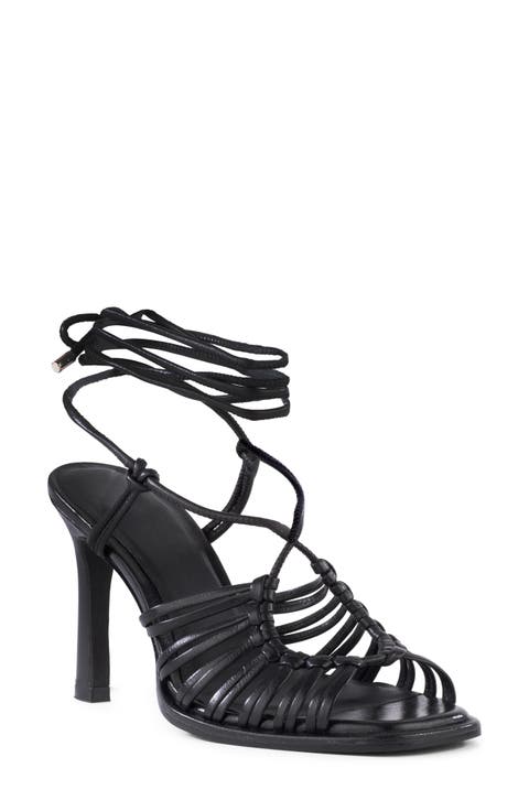Te Amo Ankle Wrap Sandal (Women)