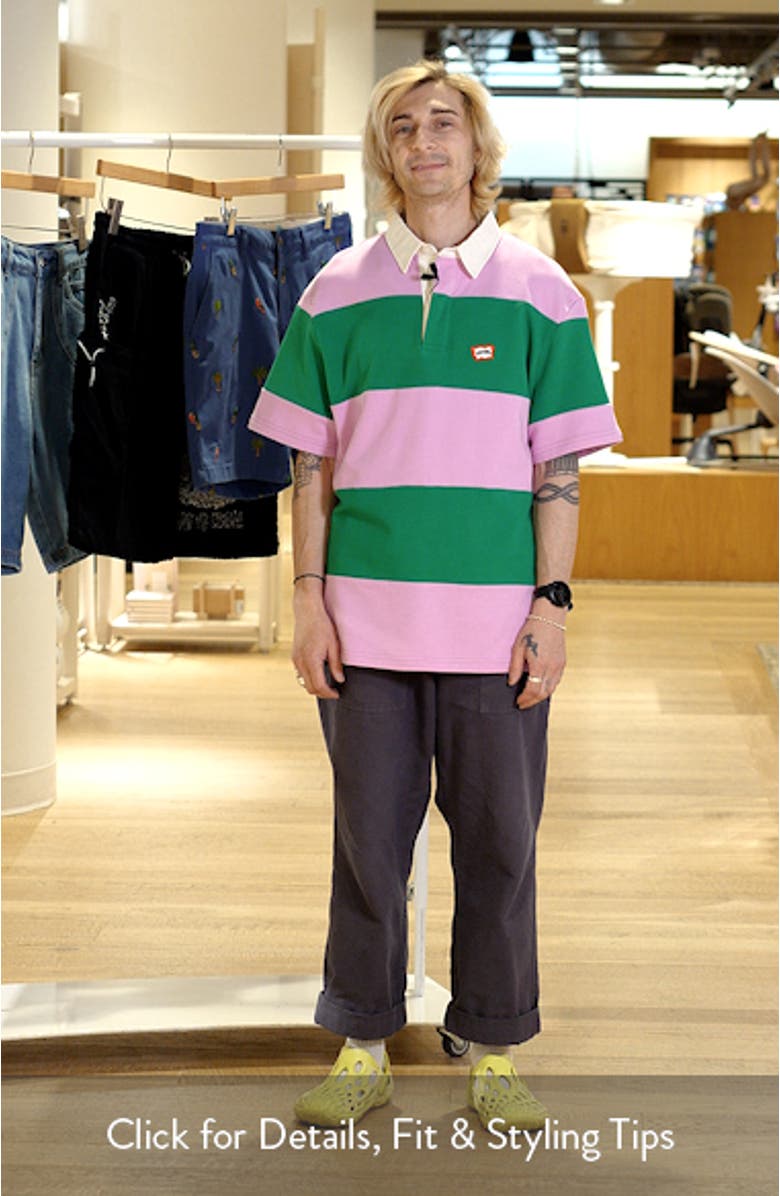 Boulder Stripe Polo, sales video thumbnail