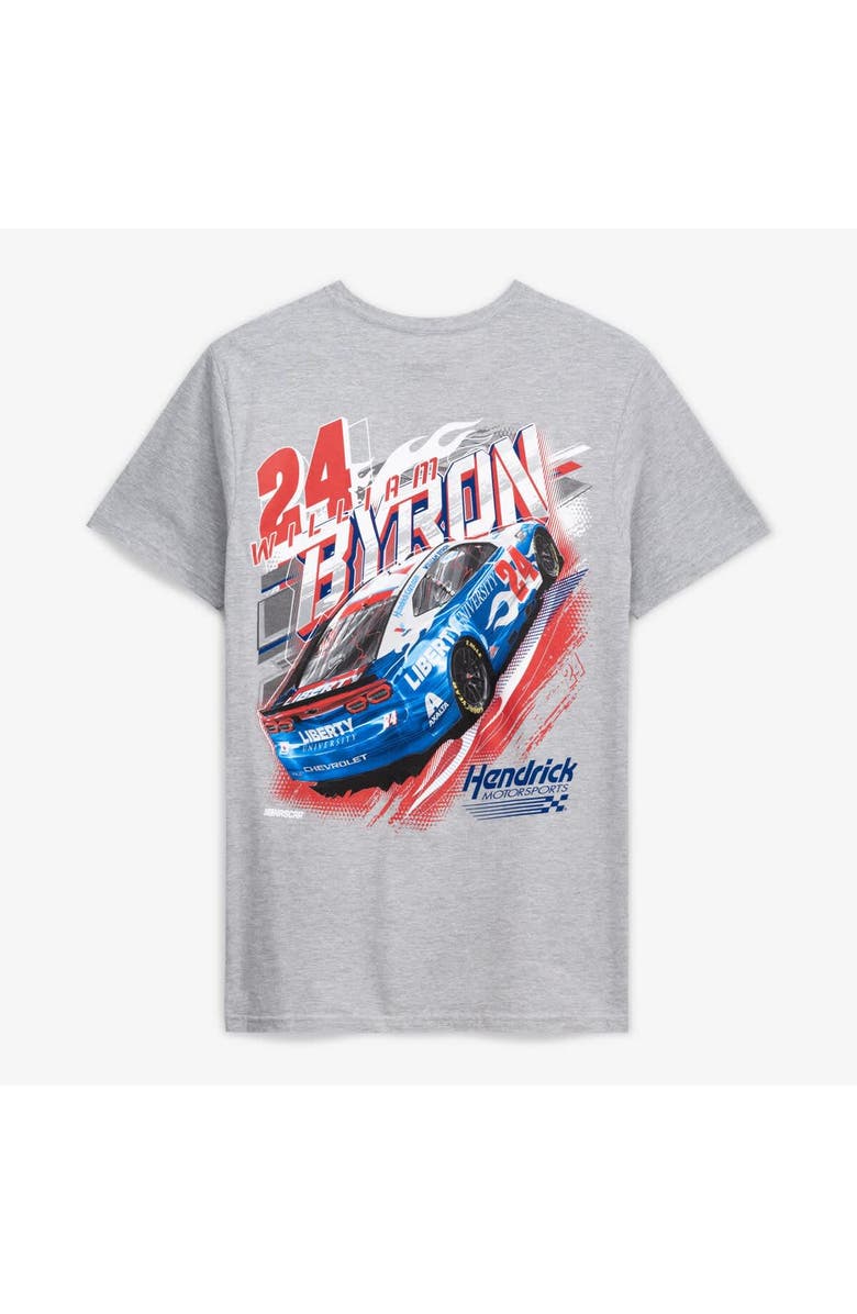 Classic Ink Men's Classic Ink Heather Gray William Byron Liberty T-Shirt, Alternate, color, Heather Gray