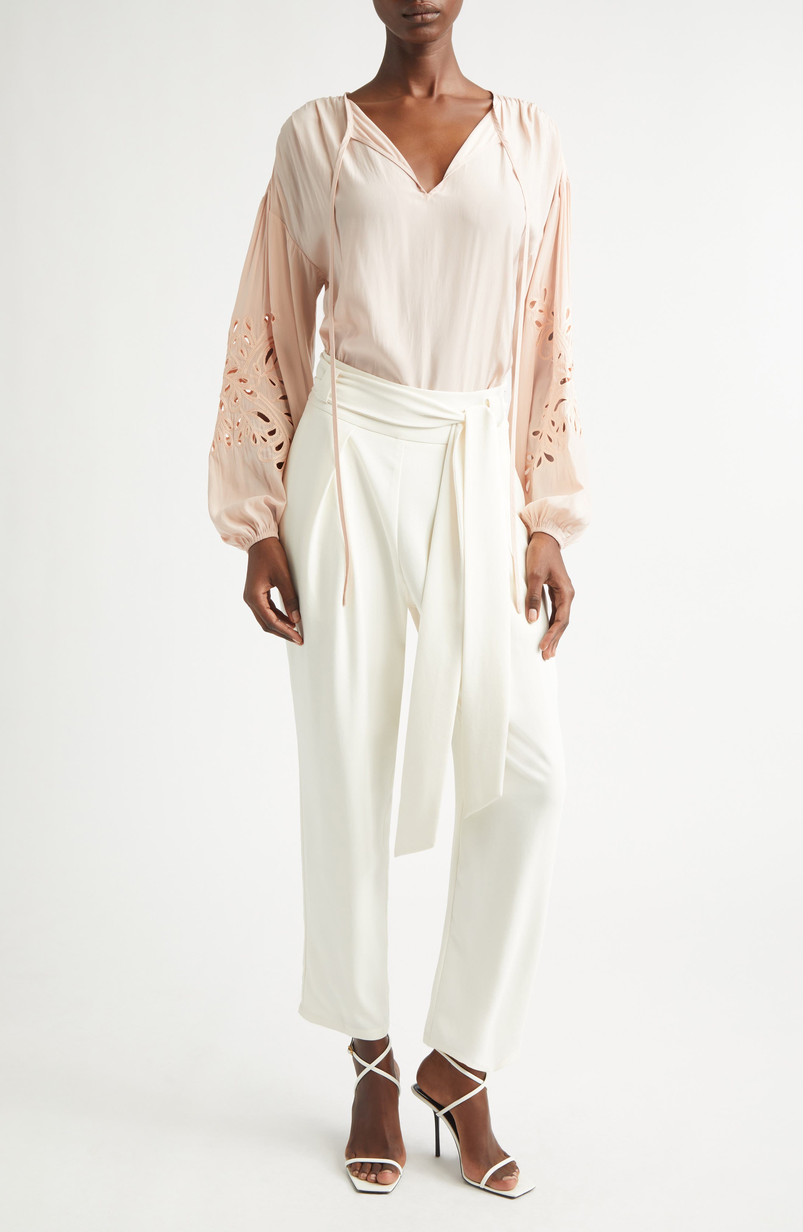 Marigold Pleat Front Pants - image 2