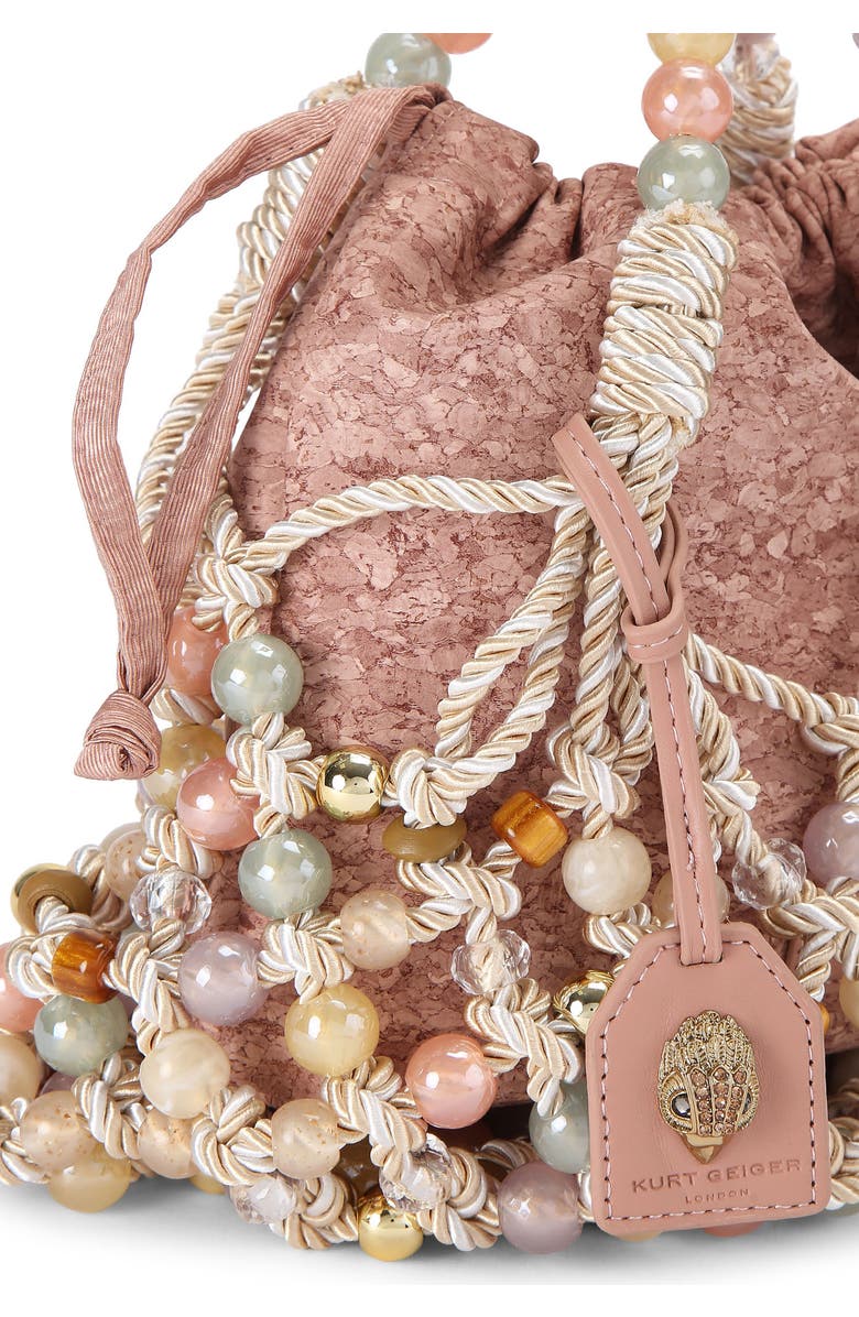 Kurt Geiger London Macramè Rope Handbag, Alternate, color, Open White/ Multi