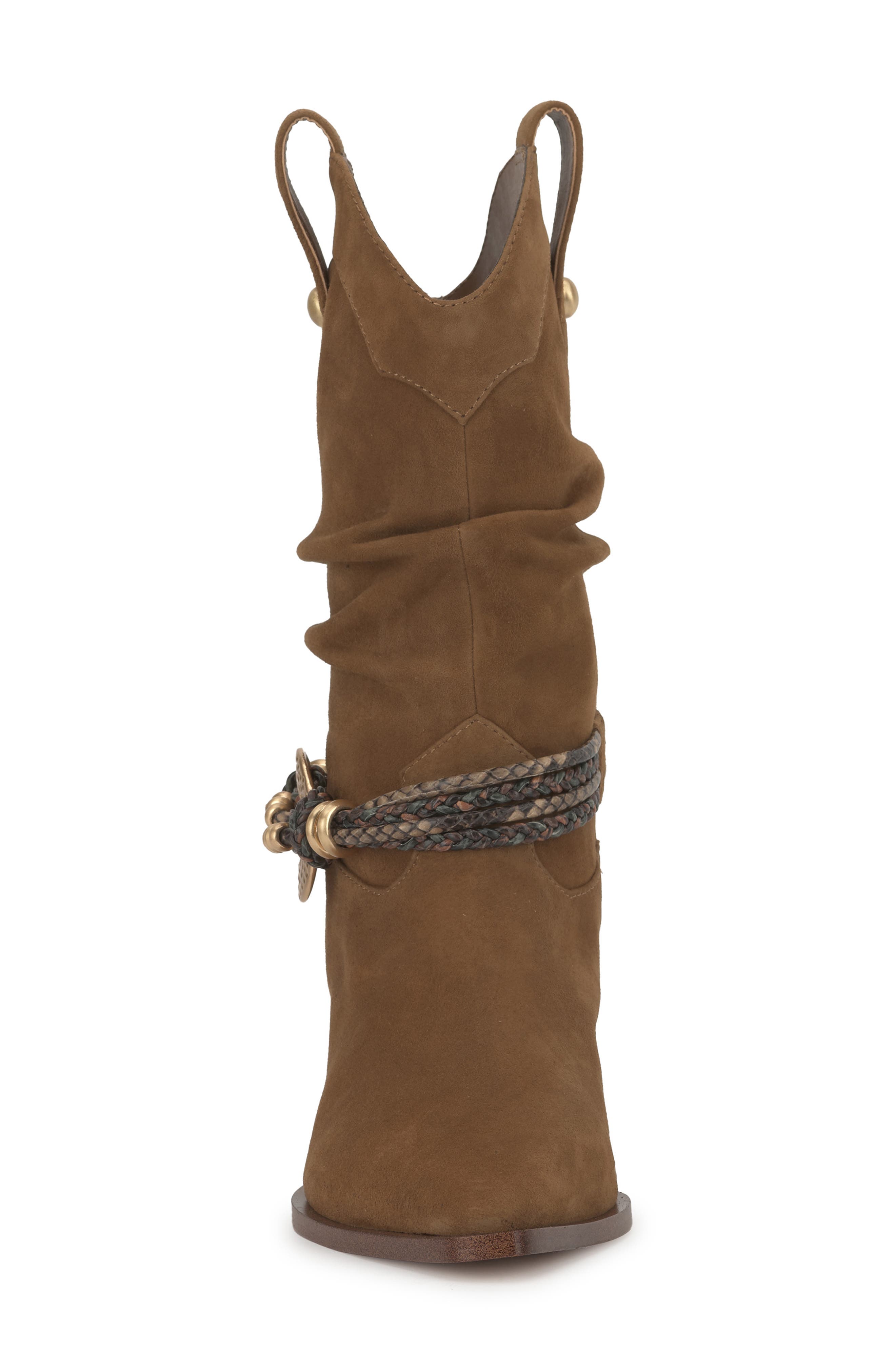 Hanie Western Boot, Alternate, color, SAFARI BROWN