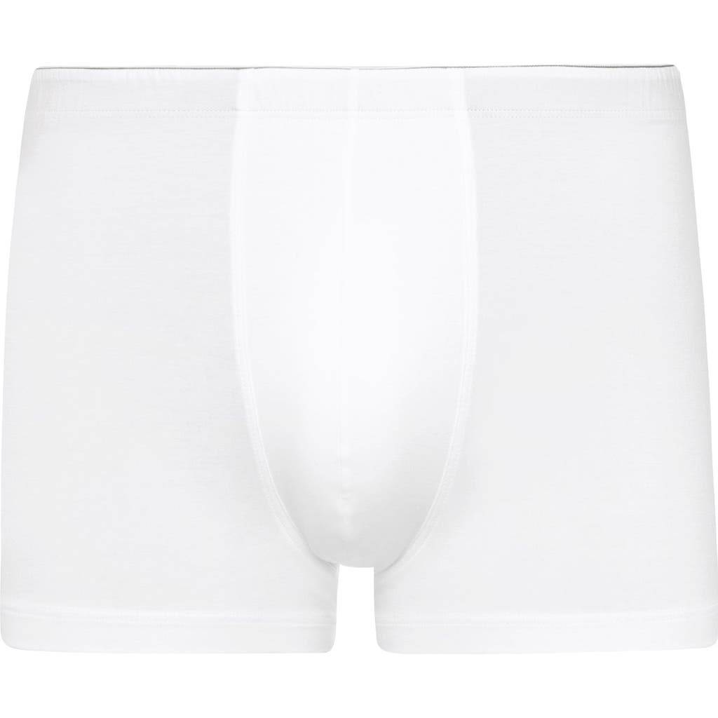 Hanro Cotton Superior Cotton Boxer Brief In White