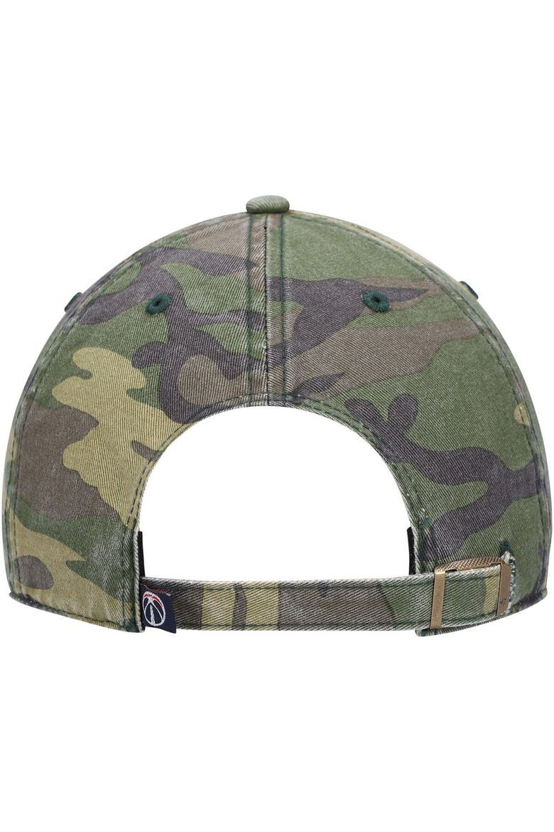 Men's '47 Camo Washington Wizards Clean Up Adjustable Hat, Alternate, color, Camo