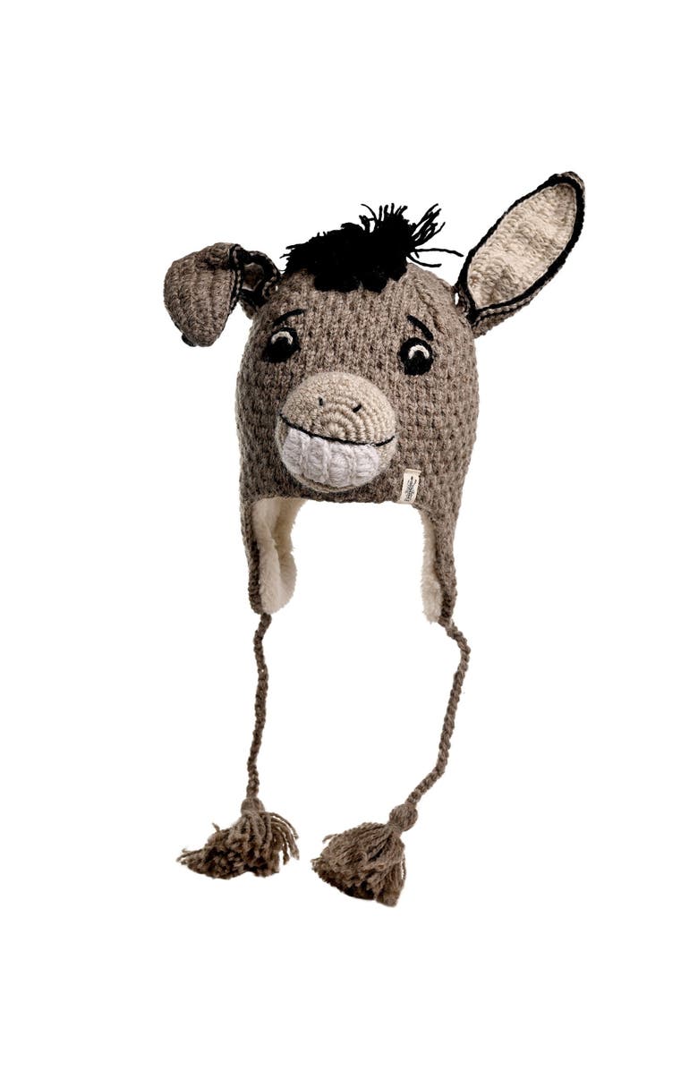 Nirvanna Designs Donkey Hat, Main, color, Brown