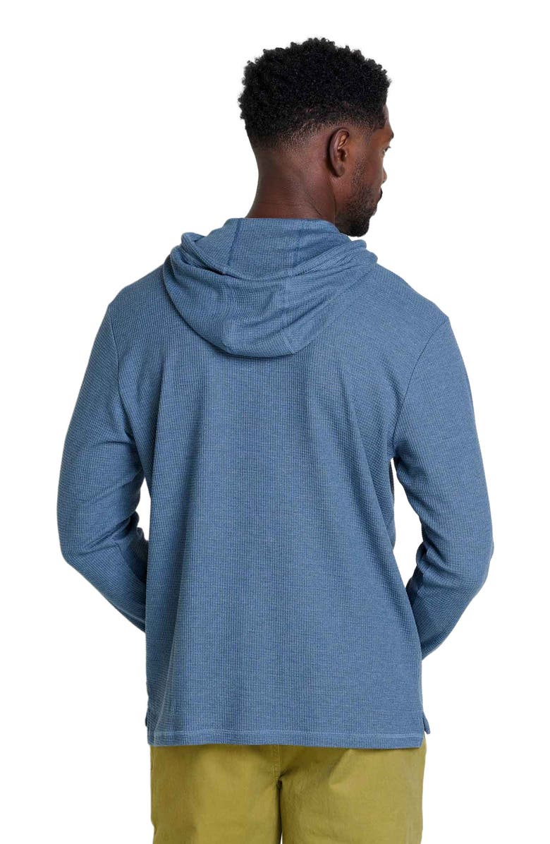 Toad & Co Framer II Long Sleeve Hoodie, Alternate, color, Pacific Blue