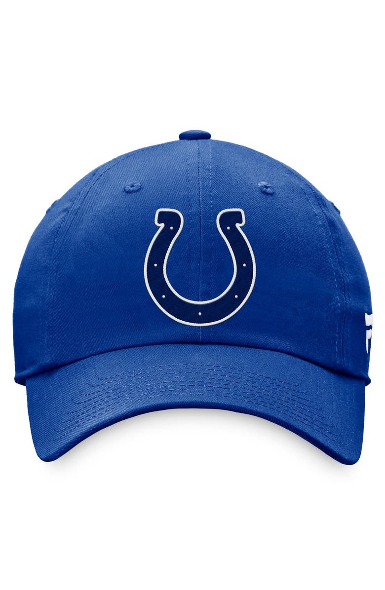 FANATICS Men's Fanatics Branded White/Royal Indianapolis Colts T-Shirt & Adjustable Hat Combo Pack, Alternate, color,