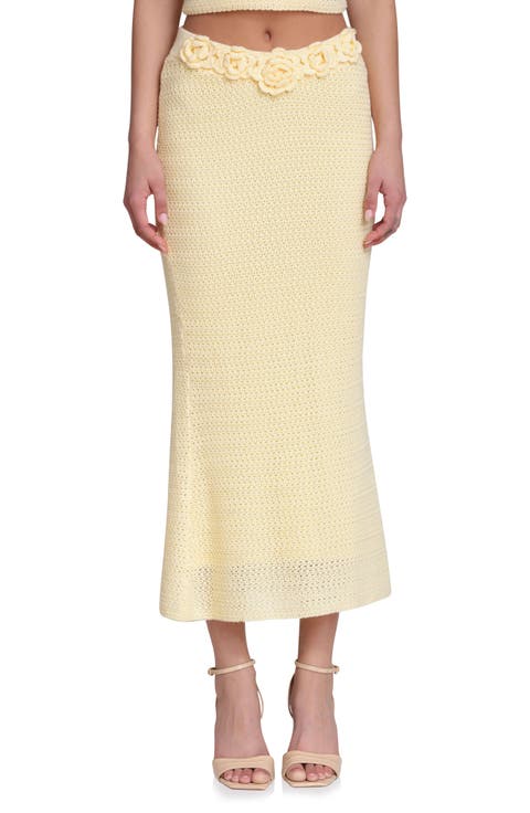 Knit Midi Skirt