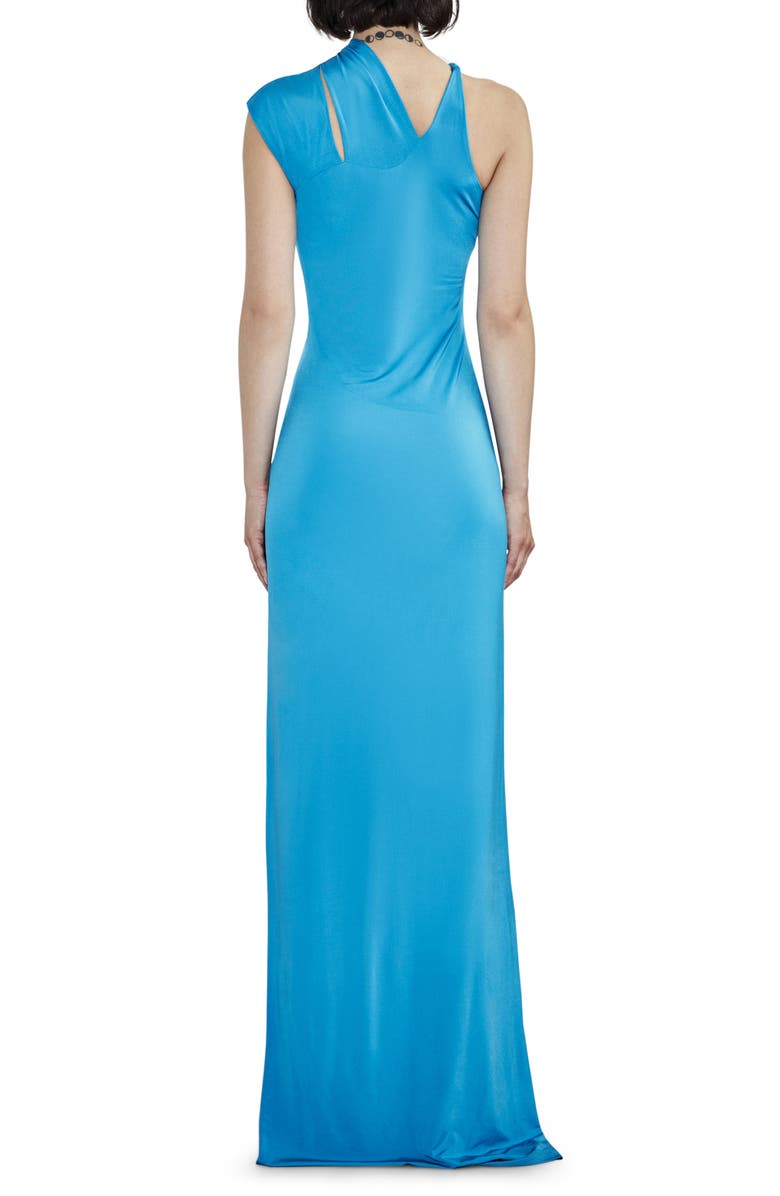 Et Ochs June Gathered Cutout Cord Strap Gown, Alternate, color, 