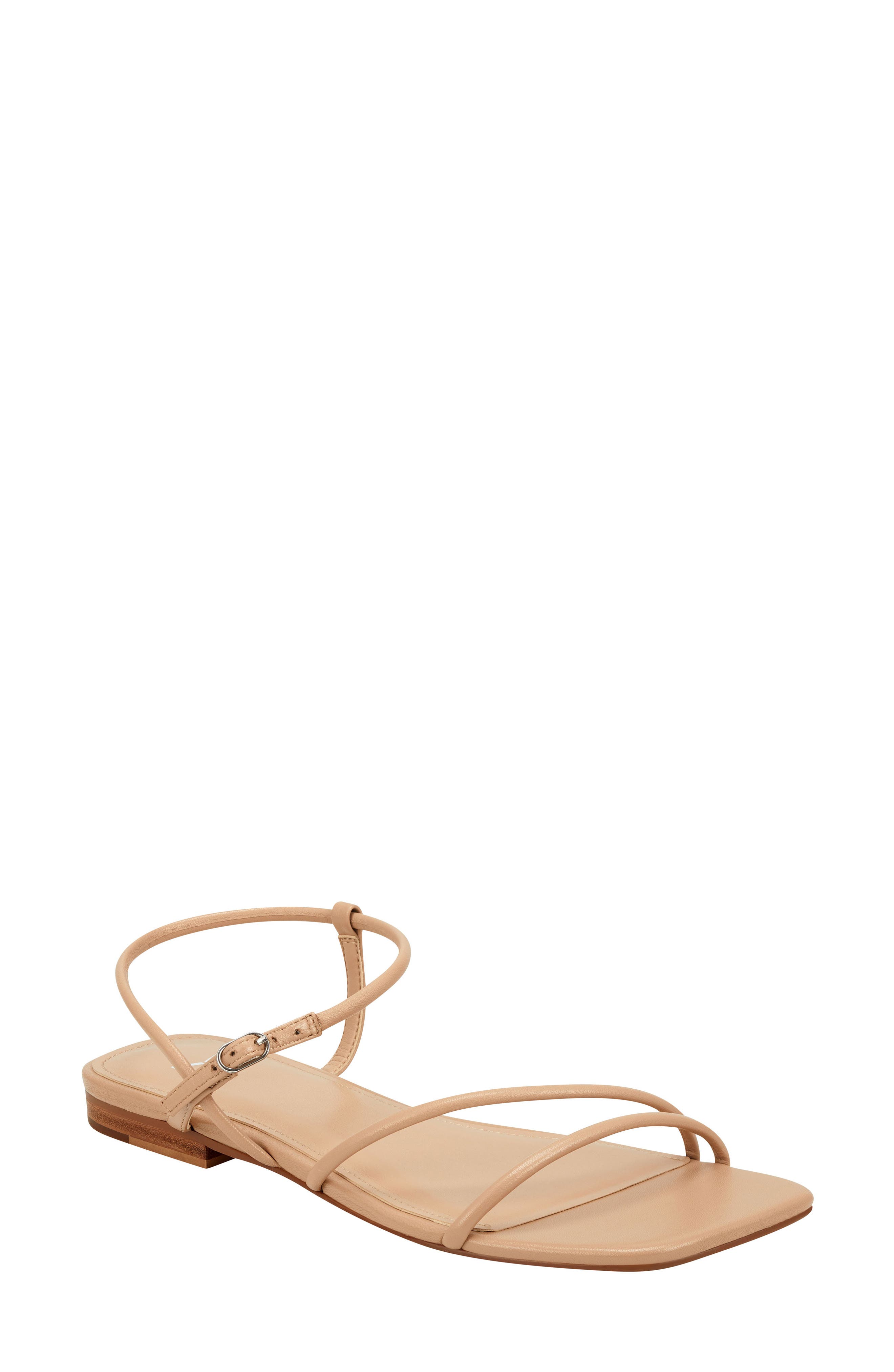 Marg Sandal, Main, color, NATURAL LEATHER