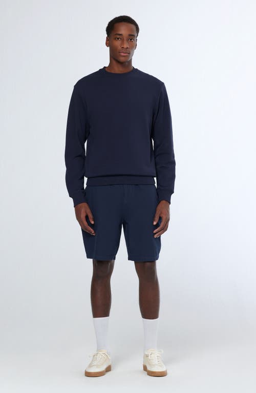 Scotch & Soda Core Fave Twill 8.27 Bermuda Shorts In Night
