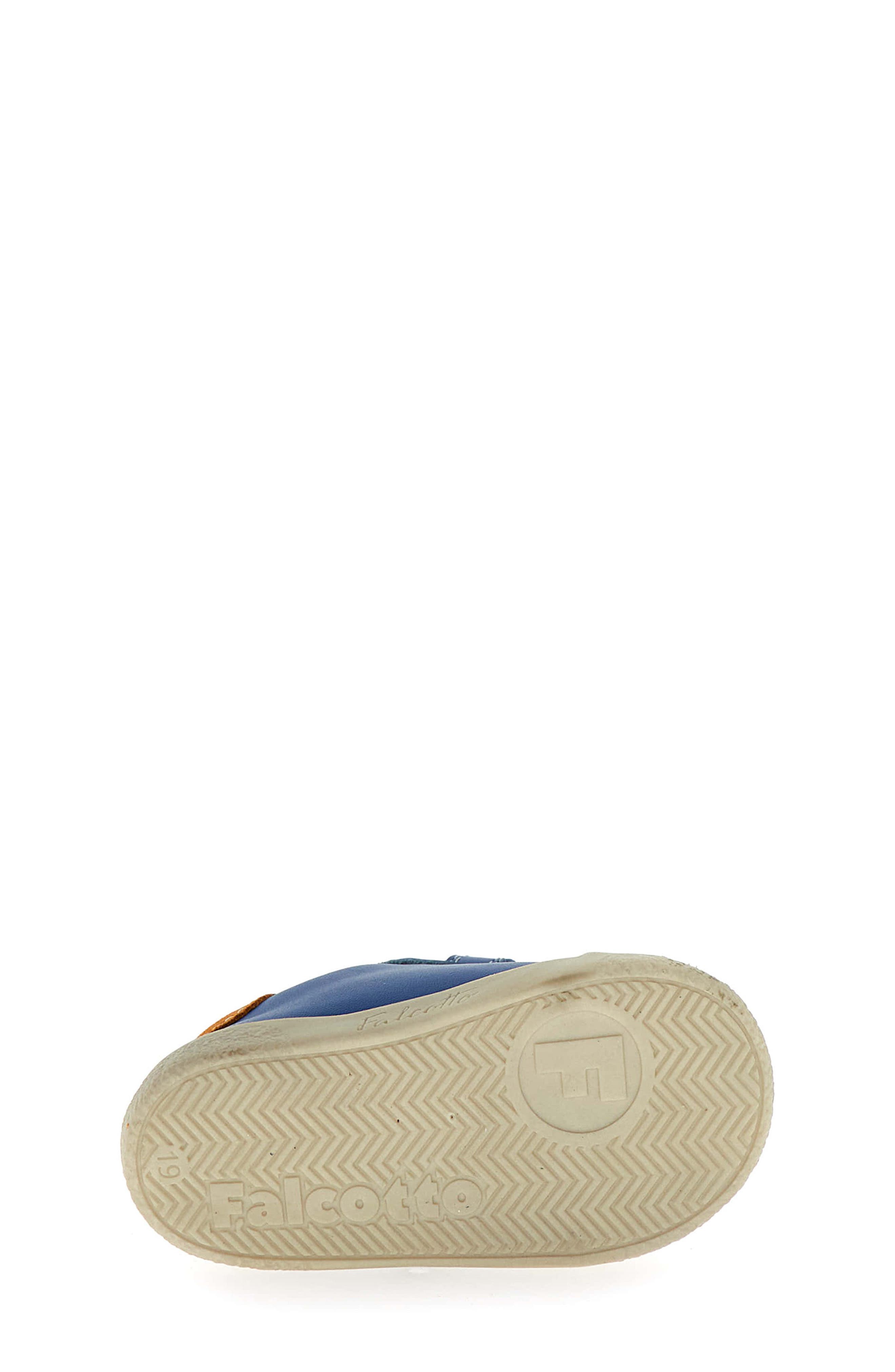 Naturino Kids' Falcotto Alnoite Sneaker, Alternate, color, Azure-Milk-Dark Orange