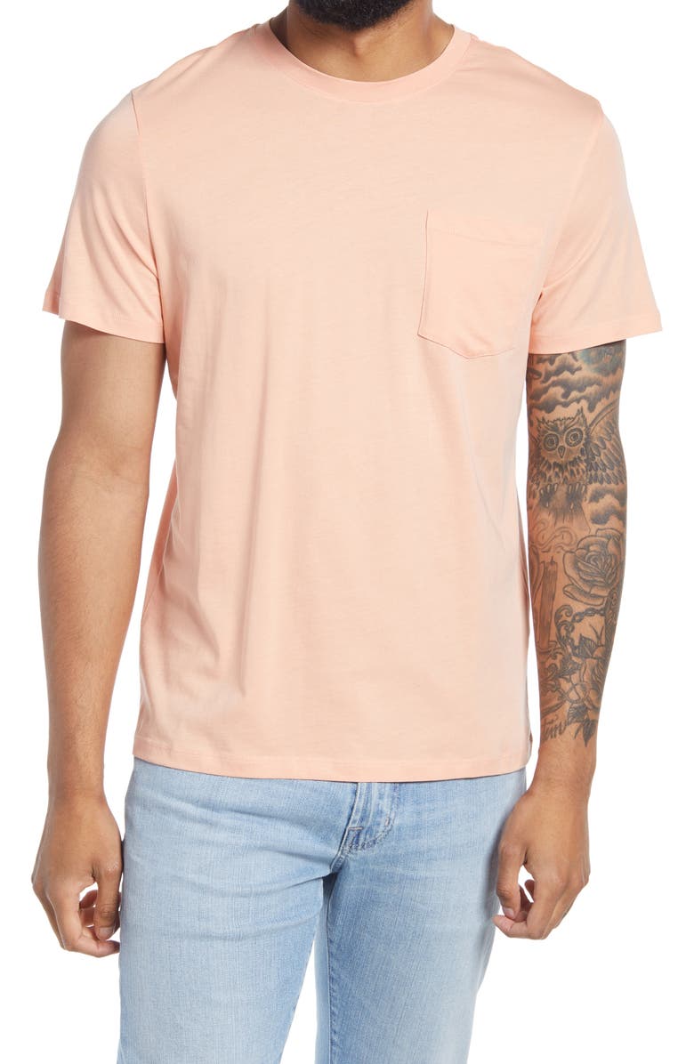 A.P.C. Road Pocket T-Shirt, Main, color, 