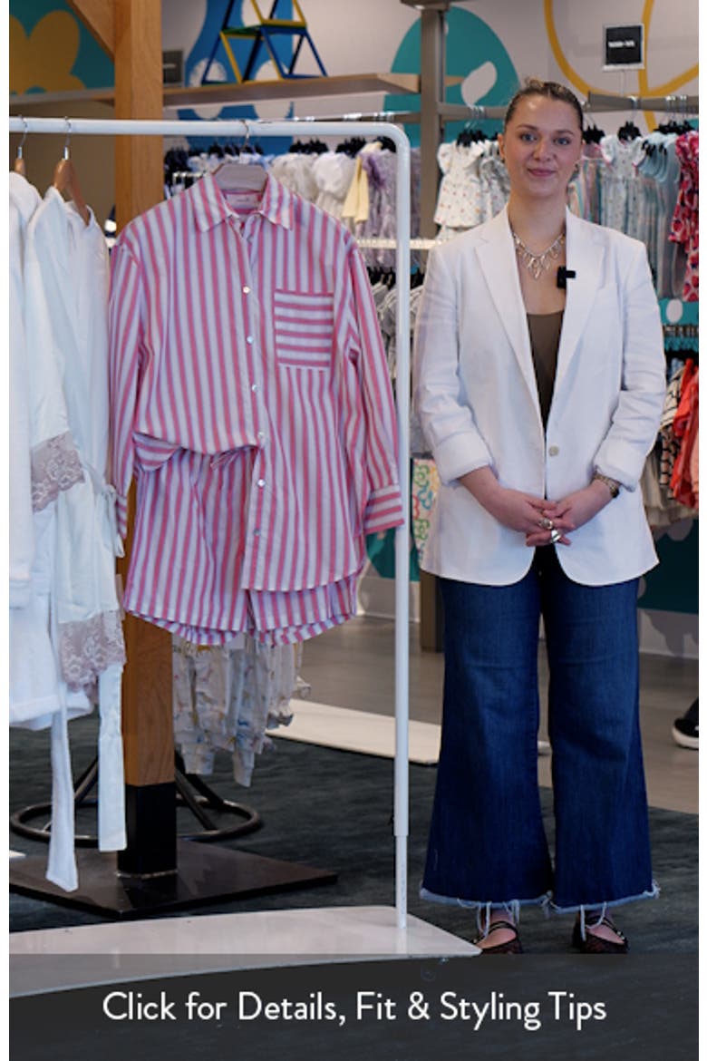 Stripe Short Pajamas video