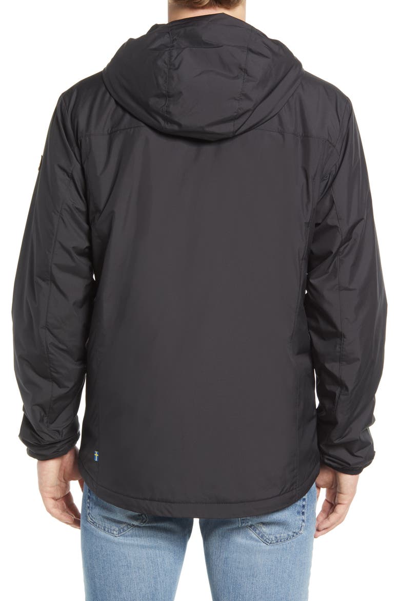 Keb Water & Wind Resistant Wool Padded Jacket, Alternate, color, BLACK
