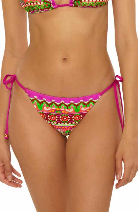 Becca Moroccan Side Tie Bikini Bottoms