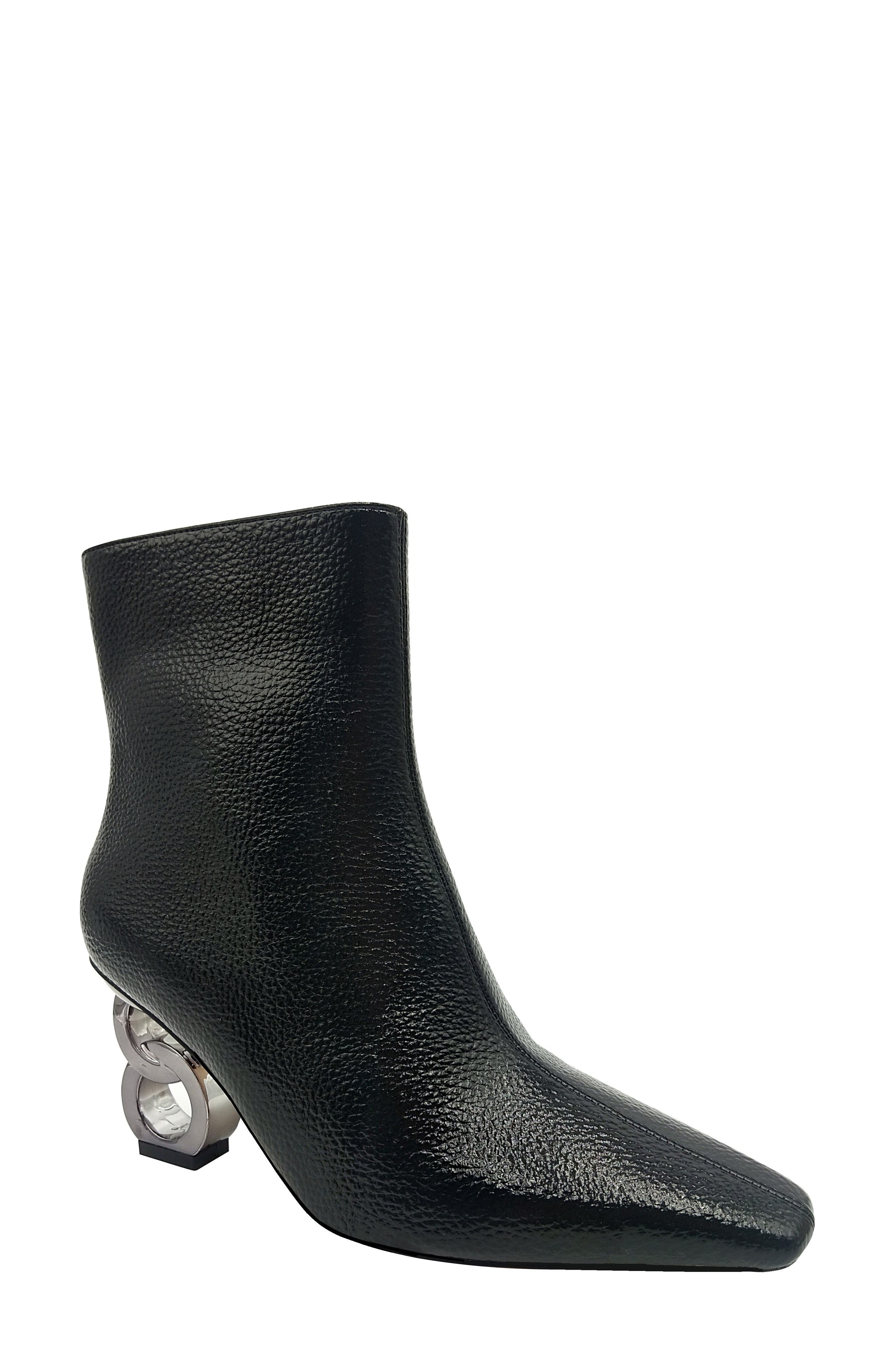 NINETY UNION Roxy Pebbled Ankle Boot