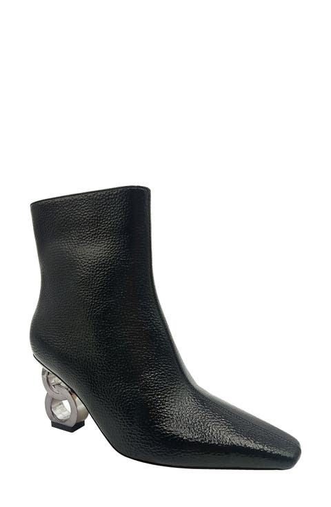 Roxy Pebbled Ankle Boot (Women)