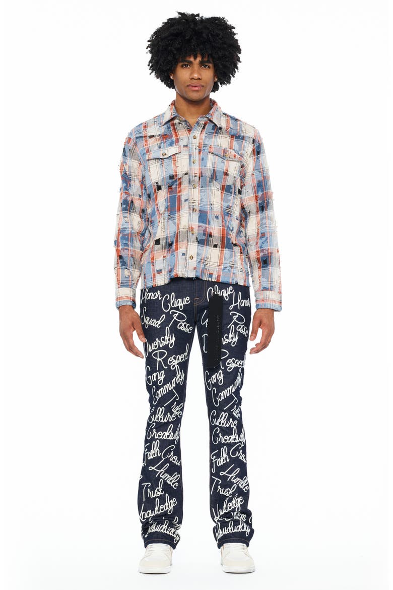Lenny Bootcut Jeans, Alternate, color, RAW