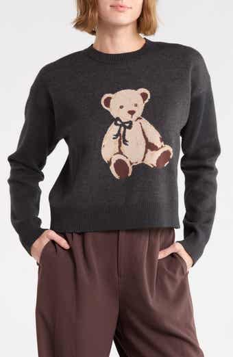 Bear Crop Sweater