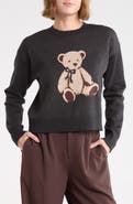 Vigoss Bear Crop Sweater