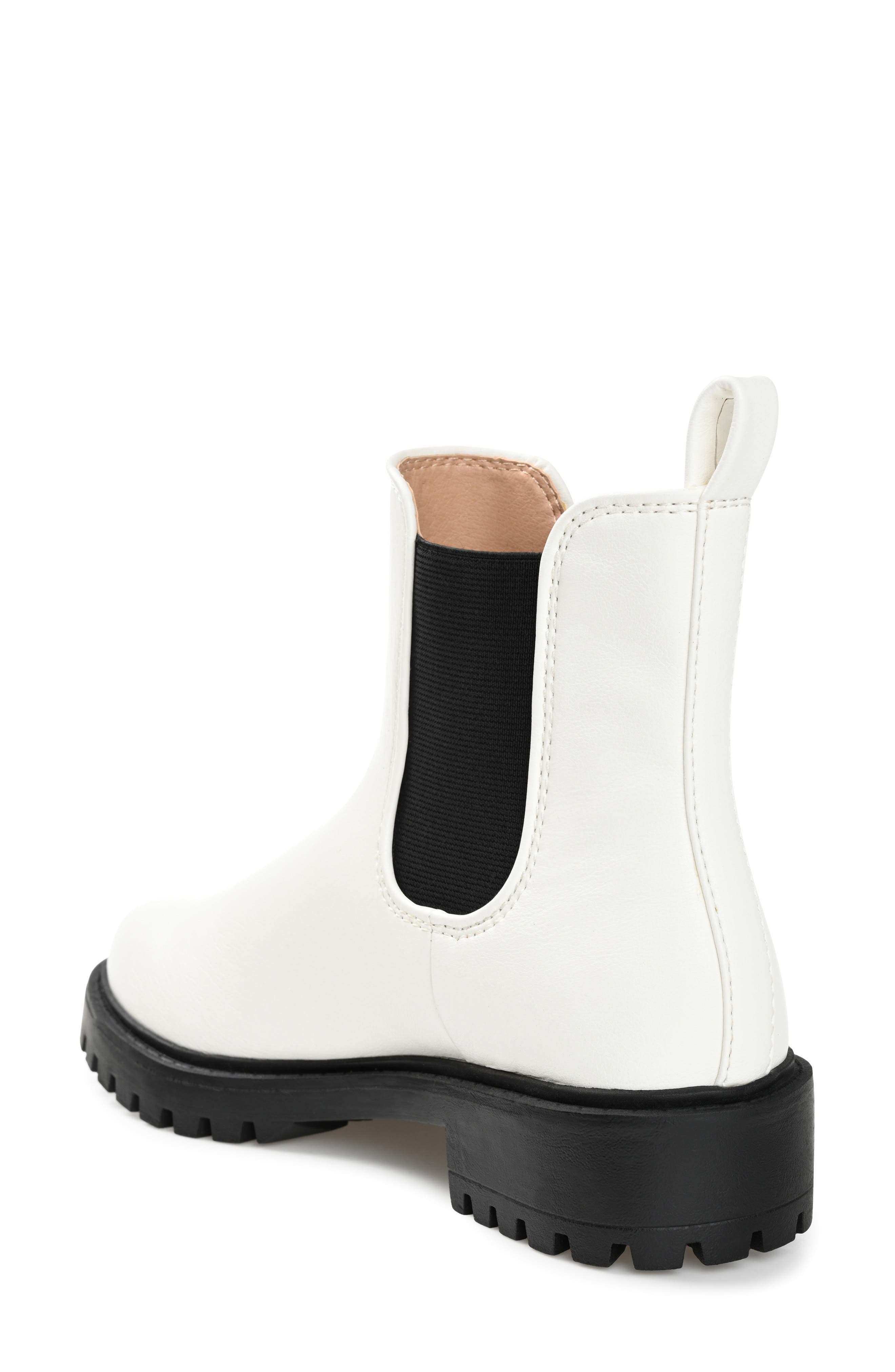 Journee Collection Kenova Bootie, Alternate, color, White