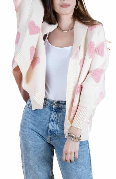 SAACHI Heart Open Front Cardigan