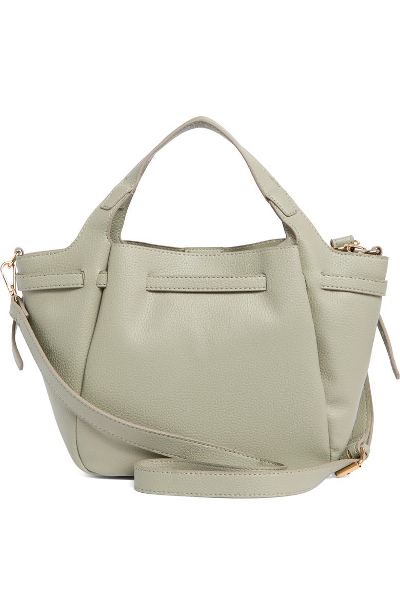 Nanette Lepore Walden Belted Satchel Bag, Alternate, color, Clary Sage
