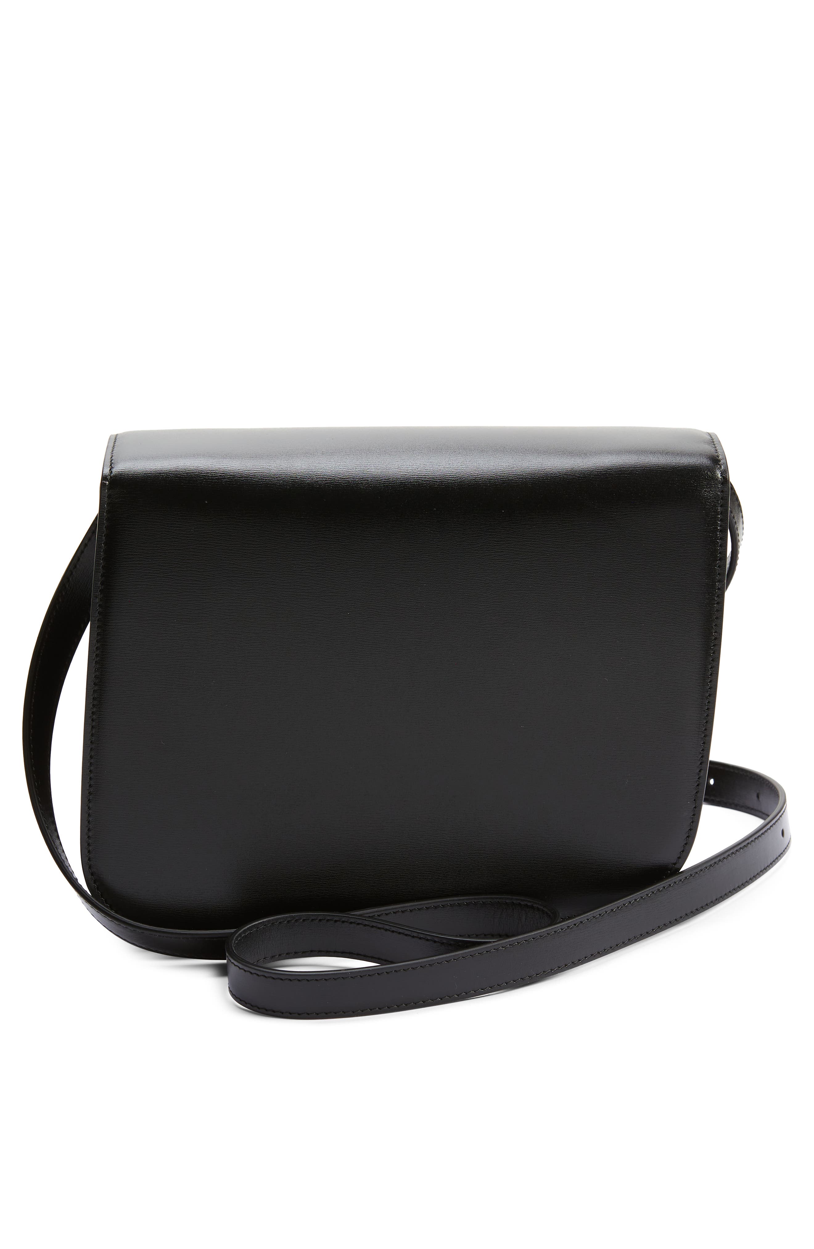 FERRAGAMO Medium Fiamma Leather Crossbody Bag, Alternate, color, 